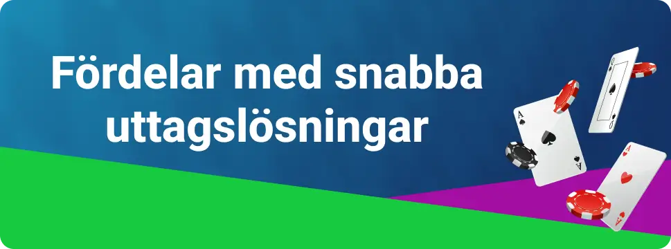 Fördelar med snabba uttagslösningar